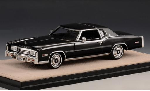 Cadillac Eldorado 1/43 Stamp Models Biarritz negro 1978 coche miniatura
