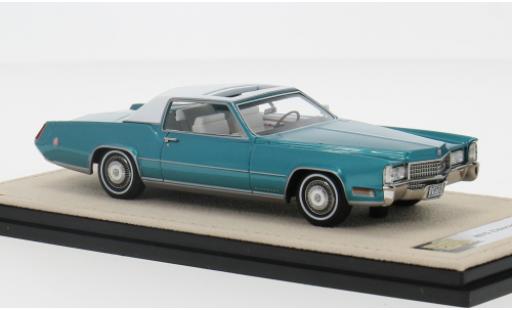 Coche miniatura Cadillac Eldorado 1/43 Stamp Models Biarritz türkis 1970 1:43 Cadillac Eldorado 1/43 Stamp Models Biarritz türkis 1970 1:43 coche miniatura