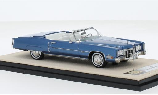 Coche miniatura Cadillac Eldorado 1/18 Stamp Models Cabriolet metallise blau 1972 1:18 Cadillac Eldorado 1/18 Stamp Models Cabriolet metallise blau 1972 1:18 coche miniatura