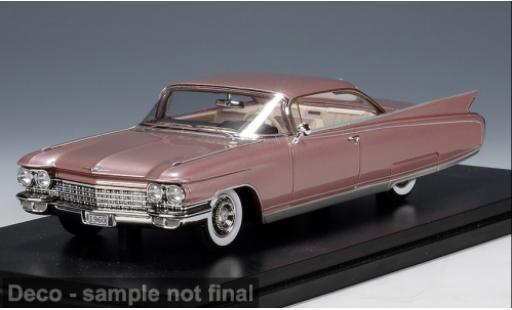 Coche miniatura Cadillac Eldorado 1/43 Stamp Models Seville rosa 1960 1:43 Cadillac Eldorado 1/43 Stamp Models Seville rosa 1960 1:43 coche miniatura