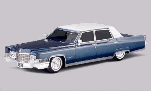 Cadillac Fleetwood 1/43 Stamp Models 60 Special Brougham metalico azul/matt-blanco 1969 coche miniatura