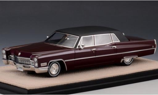 Coche miniatura Cadillac Fleetwood 1/43 Stamp Models 75 Limousine metalico purpura/matt-negro 1968 Cadillac Fleetwood 1/43 Stamp Models 75 Limousine metalico purpura/matt-negro 1968 coche miniatura
