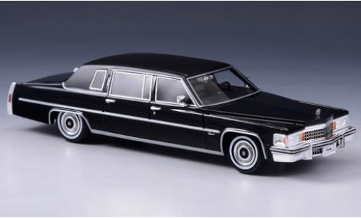 Coche miniatura Cadillac Fleetwood 1/43 Stamp Models Limousine negro/matt-negro 1978 Cadillac Fleetwood 1/43 Stamp Models Limousine negro/matt-negro 1978 coche miniatura