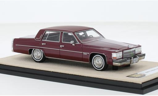 Coche miniatura Cadillac Sedan 1/43 Stamp Models DeVille metallise rojo 1983 1:43 Cadillac Sedan 1/43 Stamp Models DeVille metallise rojo 1983 1:43 coche miniatura
