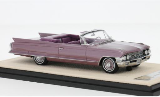 Coche miniatura Cadillac Series 62 1/43 Stamp Models Cabriolet pink 1962 1:43 Cadillac Series 62 1/43 Stamp Models Cabriolet pink 1962 1:43 coche miniatura