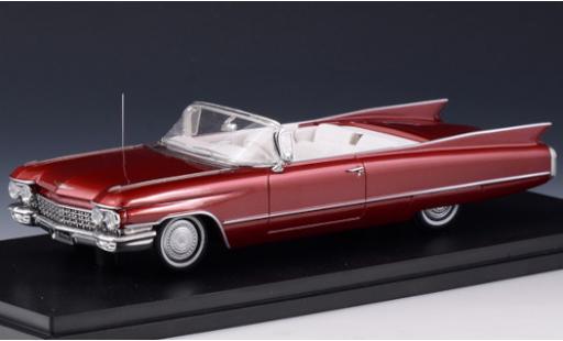 Coche miniatura Cadillac Series 62 1/43 Stamp Models Convertible metalico rojo 1960 Cadillac Series 62 1/43 Stamp Models Convertible metalico rojo 1960 coche miniatura