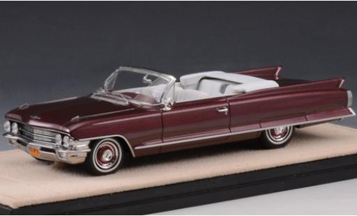 Coche miniatura Cadillac Series 62 1/43 Stamp Models Convertible metalico rojo 1962 Cadillac Series 62 1/43 Stamp Models Convertible metalico rojo 1962 coche miniatura