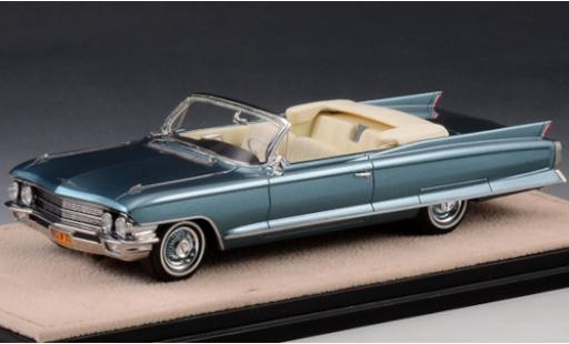 Coche miniatura Cadillac Series 62 1/43 Stamp Models Convertible metalico azul 1962 Cadillac Series 62 1/43 Stamp Models Convertible metalico azul 1962 coche miniatura