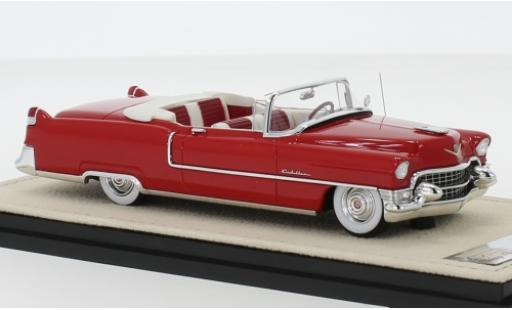 Coche miniatura Cadillac Series 62 1/43 Stamp Models Convertible rojo 1955 Verdeck ouvert Cadillac Series 62 1/43 Stamp Models Convertible rojo 1955 Verdeck ouvert coche miniatura