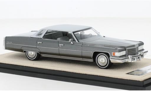 Cadillac Deville 1/43 Stamp Models DeVille Sedan metallise gris 1976 coche miniatura
