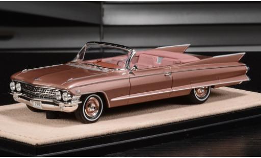Cadillac Eldorado 1/43 Stamp Models Biarritz metallise rosa 1961 coche miniatura