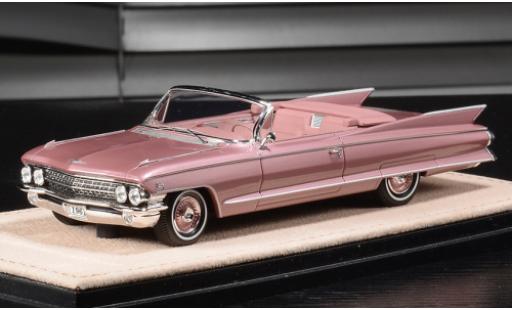 Cadillac Eldorado 1/43 Stamp Models Biarritz metallise rosa 1961 coche miniatura