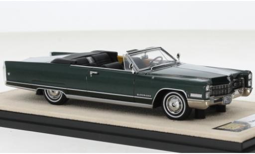 Cadillac Eldorado 1/43 Stamp Models Convertible verde foncé 1966 coche miniatura