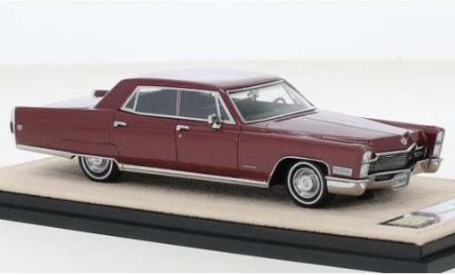 Cadillac Fleetwood 1/43 Stamp Models 60 Special metallise rouge 1968 coche miniatura