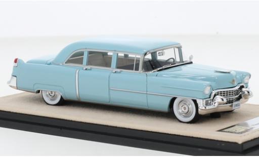 Cadillac Fleetwood 1/43 Stamp Models 75 Limousine azul clair 1955 coche miniatura