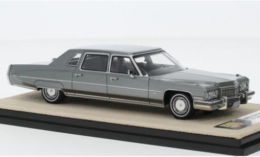Cadillac Fleetwood 1/43 Stamp Models 75 Limousine metallise gris 1973 coche miniatura