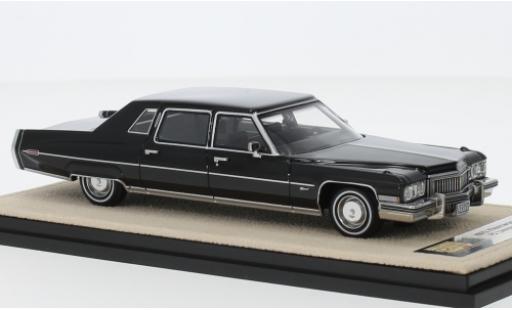 Coche miniatura Cadillac Fleetwood 1/43 Stamp Models 75 Limousine negro 1973 Cadillac Fleetwood 1/43 Stamp Models 75 Limousine negro 1973 coche miniatura