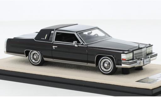 Coche miniatura Cadillac Fleetwood 1/43 Stamp Models Brougham Coupe negro 1984 Cadillac Fleetwood 1/43 Stamp Models Brougham Coupe negro 1984 coche miniatura