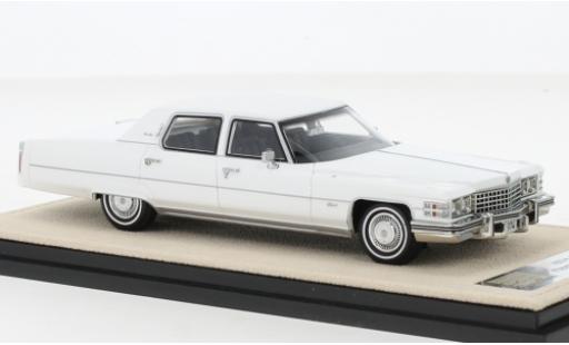 Cadillac Fleetwood 1/43 Stamp Models Brougham blanco 1974 coche miniatura