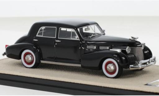 Coche miniatura Cadillac Fleetwood 1/43 Stamp Models Sixty Special negro 1940 Cadillac Fleetwood 1/43 Stamp Models Sixty Special negro 1940 coche miniatura