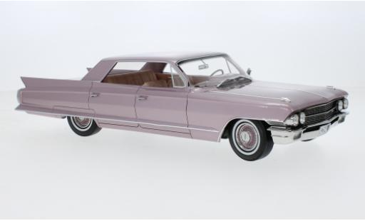 Coche miniatura Cadillac Sedan 1/18 Stamp Models DeVille metallise rouge 1962 Cadillac Sedan 1/18 Stamp Models DeVille metallise rouge 1962 coche miniatura