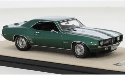 Coche miniatura Chevrolet Camaro 1/43 Stamp Models Z28 metallise verde/blanco 1969 Chevrolet Camaro 1/43 Stamp Models Z28 metallise verde/blanco 1969 coche miniatura