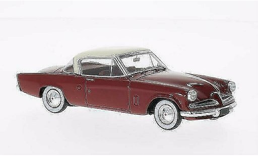 Studebaker Champion 1953 1/43 Spark rojo/elfenbein Sondermodell MCW L.E.300 coche miniatura