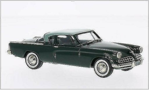 Studebaker Commander Coupe 1/43 Brooklin verde/verde 1954 coche miniatura