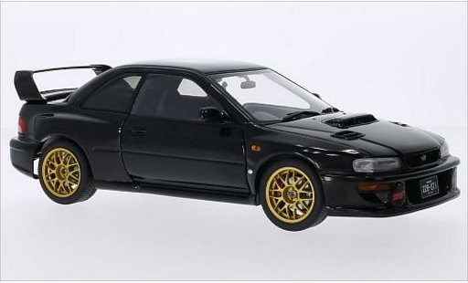 Subaru Impreza 22B 1/18 Autoart negro 1998 coche miniatura