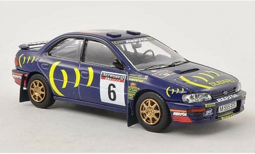 Subaru Impreza 555 1/43 Vanguards No.6 Network Q RAC Rally 1995 /R.Reid coche miniatura