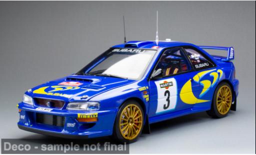 Coche miniatura Subaru Impreza S5 WRC Rally San Remo 1998 #3 C.McRae/N.Grist 1/18 Sun Star
