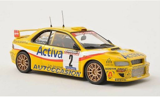 Subaru Impreza WRC 1/43 Trofeu WRC2000 No.2 Rally de Wallonie 2003 /Muth coche miniatura
