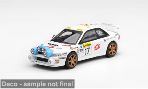 Coche miniatura Subaru Impreza WRC WRC98 Rally Monte Carlo 1999 1/64 Mini GT