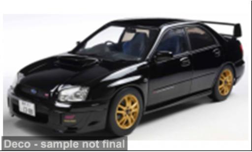 Subaru Impreza 1/18 Solido WRX STi schwarz 1:18 coche miniatura
