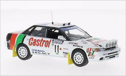 Subaru Legacy RS 1990 1/43 IXO RHD No.11 Castrol Rally WM Rally Neuseeland /R.Freeth coche miniatura