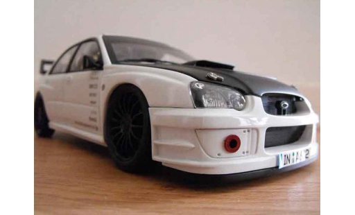 Subaru Impreza WRX 1/18 Autoart 2003 plain body white coche miniatura