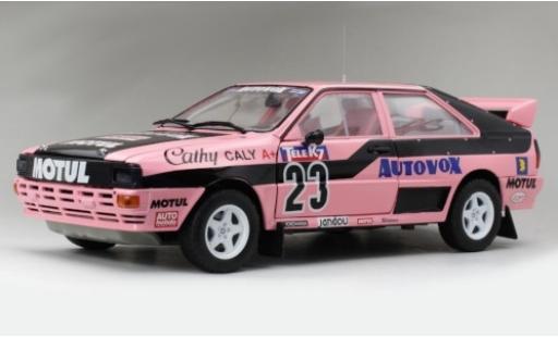 Audi Quattro 1/18 Sun Star A1 No.23 Autovox Rallycross EM Frankreich 1987 C.Caly coche miniatura
