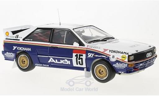 Coche miniatura Audi Quattro 1/18 Sun Star A2 No.15 Rothmans 24h Ypres 1986 mit Decals J.Bosch/S.Bond Audi Quattro 1/18 Sun Star A2 No.15 Rothmans 24h Ypres 1986 mit Decals J.Bosch/S.Bond coche miniatura