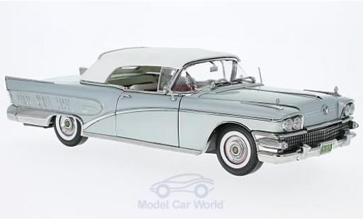 Coche miniatura Buick Limited 1/18 Sun Star Convertible gris 1958 geschlossen Buick Limited 1/18 Sun Star Convertible gris 1958 geschlossen coche miniatura
