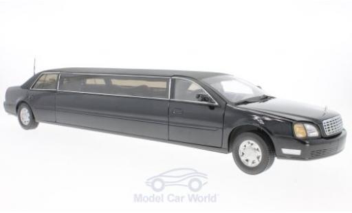 Cadillac Deville 1/18 Sun Star DeVille Limousine negro 2004 ohne Vitrine coche miniatura