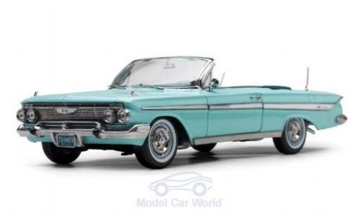 Chevrolet Impala 1/18 Sun Star Convertible türkis 1961 coche miniatura