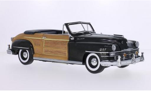 Chrysler Town & Country 1/18 Sun Star metalico gris/Holzoptik 1948 Verdeck ouvert coche miniatura