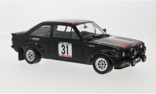 Coche miniatura Ford Escort 1/18 Sun Star Mk II RS 1800 RHD No.31 Rallye WM Rallye Portugal 1981 1:18 Ford Escort 1/18 Sun Star Mk II RS 1800 RHD No.31 Rallye WM Rallye Portugal 1981 1:18 coche miniatura