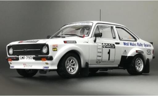 Coche miniatura Ford Escort 1/18 Sun Star MkII RS1800 No.1 Viking Motorsport West Wales Rally Spares RAC Rally 2009 G.Evans/J.Millington Ford Escort 1/18 Sun Star MkII RS1800 No.1 Viking Motorsport West Wales Rally Spares RAC Rally 2009 G.Evans/J.Millington coche miniatura