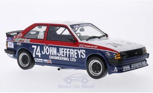 Coche miniatura Ford Escort MKI 1/18 Sun Star MKIII 1600i RHD No.74 John Jeffreys Engineering BTCC R.Belcher 1985 Ford Escort MKI 1/18 Sun Star MKIII 1600i RHD No.74 John Jeffreys Engineering BTCC R.Belcher 1985 coche miniatura