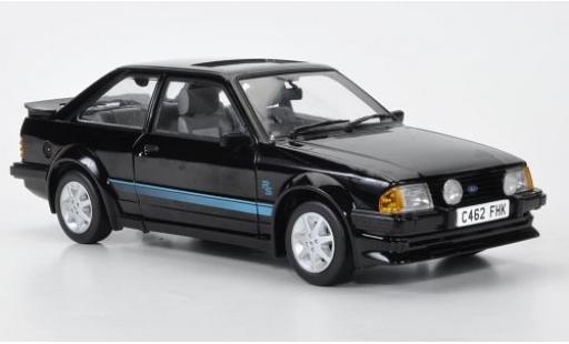 Coche miniatura Ford Escort 1/18 Sun Star MKIII RS Turbo negro/Dekor RHD 1984 gefahren des Lady Diana Ford Escort 1/18 Sun Star MKIII RS Turbo negro/Dekor RHD 1984 gefahren des Lady Diana coche miniatura