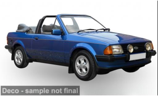 Coche miniatura Ford Escort 1/18 Sun Star XR3i blau 1984 1:18 Ford Escort 1/18 Sun Star XR3i blau 1984 1:18 coche miniatura