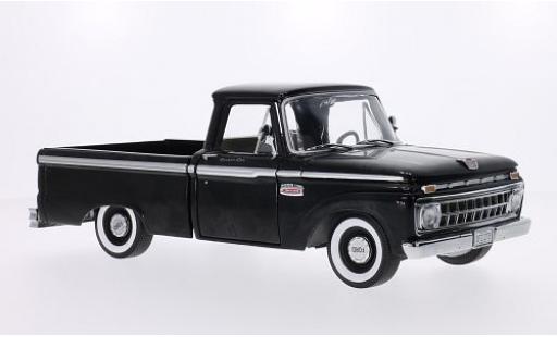 Ford F-1 1/18 Sun Star 00 Custom Cab Pickup negro 1965 coche miniatura