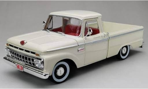 Ford F-1 1/18 Sun Star 00 Custom Cab Pickup blanco 1965 coche miniatura