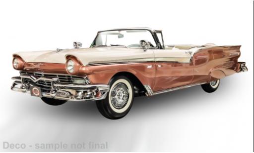 Coche miniatura Ford Fairlane 1/18 Sun Star 500 Skyliner bronze/beige 1957 1:18 Ford Fairlane 1/18 Sun Star 500 Skyliner bronze/beige 1957 1:18 coche miniatura